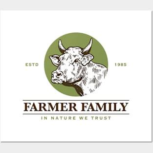 Farmer Family Posters and Art